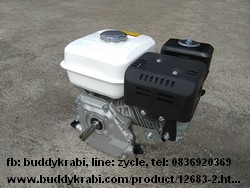 เครื่องยนต์เบนซินอเนกประสงค์  KIT 5.5 HP   168F  สีขาว-แดง