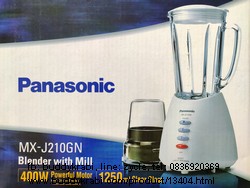 เครื่องปั่น ทั่วไป Panasonic 1.25 ลิตร 400W โถแก้ว MX-J210GN