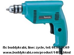 สว่าน  Makita 10 มม. 350W 2200/Min 6409  สีน้ำเงิน