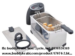 หม้อทอดไฟฟ้า 1 อ่าง Otto 3 ลิตร 1700W  DF-375