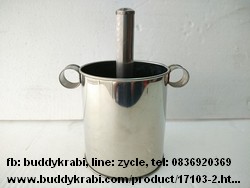 กระป๋องกดลอดช่อง สเตนเลส เมทัลเลก 05 นิ้ว   mt-pk004