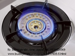 เตาแก๊สตั้งพื้น (เตาชั้น) หัวเดี่ยว Lucky Flame   สเตนเลสทั้งตัว AT-502MC