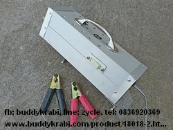 มอเตอร์ คั่วข้าวโพด (ป๊อปคอร์น) AT 12V หัวน้อตกว้าง 1.2 ซม. แกนหมุนยาว 4 ซม. ระยะแกนถึงขอบบานพัน 20 ซม.