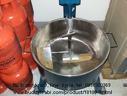 เครื่องกวนไส้ขนม, ทุเรียน   กว้าง 18 นิ้ว ลึก 10.5 นิ้ว มอเตอร์ 1 HP