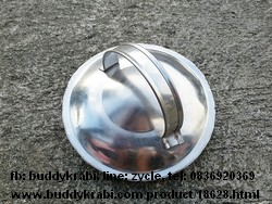 ฝากระทะ (พิมพ์) ถังแตก (ถังทอง)   05 นิ้ว ขอบใน 12.3 ซม. ขอบนอก 13.6 ซม.