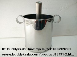 กระป๋องกดลอดช่อง สเตนเลส เมทัลเลก 06 นิ้ว   mt-pk005