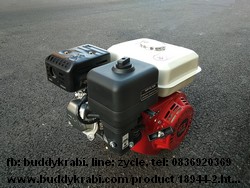 เครื่องยนต์เบนซินอเนกประสงค์  Leal 5.5 HP   GX160M  สีขาว-แดง