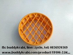 พิมพ์ขนมวงกลมลายตาราง  SanNengBakeWare 10.3 ซม.  พลาสติก SN4181