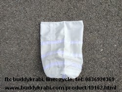 ถุงผ้าคั้นกะทิไฮโดรลิค   No.22 ขนาด 32 x 44 ซม.     สีขาว
