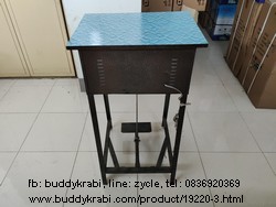 เครื่องซีลถุง แบบเท้าเหยียบ Sunto 13 นิ้ว แบบวางถุงแนวตั้ง