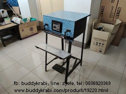 เครื่องซีลถุง แบบเท้าเหยียบ Sunto 13 นิ้ว แบบวางถุงแนวตั้ง