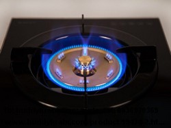 เตาแก๊สตั้งโต๊ะ (เตากล่อง) หัวเดี่ยว Rinnai หัวเตาสเตนเลส Mega Burner  หน้ากระจก RT-901M (G)  สีดำ