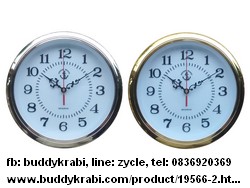 นาฬิกาแขวนผนัง วงกลม AnchorBrand 10 นิ้ว  เรียบ 55  สีหลากสี