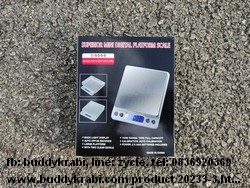 เครื่องชั่ง (ตาชั่ง) ดิจิตอล เล็ก   500 ก./ 0.01 ก. ถ่าน AAA x 2  I-2000 (500)