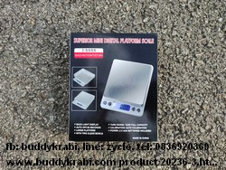 เครื่องชั่ง (ตาชั่ง) ดิจิตอล เล็ก   3000 ก./ 0.1 ก. ถ่าน AAA x 2  I-2000 (3000)