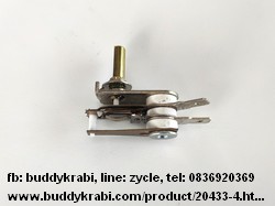 เทอร์โมสตัท เตาอบไฟฟ้า  15A แกนสีทองยาว 15 มม.  KST101220  สีขาว