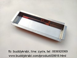 ฝาปิดช่อง  ThaiFlower ขนาดรวมขอบ 22 x 8 ซม. IF-1449