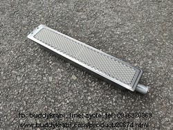 หัวเตาย่างแก๊สแบบอินฟราเรด  Nanotech เล็ก หน้าหัวเตา 40 x 8 ซม. ความยาวทั้งอัน 44 ซม.   001-169