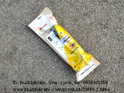 รางปลั๊ก 1 x 5 ช่อง Sun 5 ม. VCT 3 x 1 10A 2300W 1 สวิทช์ ขาทองเหลือง ST-515